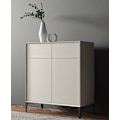 Miniatyrbilde 1 av 5: 4 stk 10 cm svarte metallmøbelbein Skap Sofa Kaffebord TV