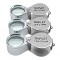 Miniatyrbillede 1 af 5: ##/3 stk. Oplyste Smykke Loop Forstørrelsesglas 10X 20X 30X Lupe Juveler##/