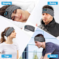 Pikkukuva 5 / 5: Uni睡眠用ヘッドホン スポーツヘッドホン スピーカー付き 睡眠に最適