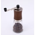 Miniatyrbilde 5 av 5: Håndkvern for kaffe, rustfritt stål, sølv/transparent