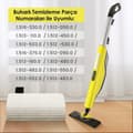 Sæt med 8 mikrofiberklude kompatibel med Karcher EasyFix SC2, S