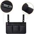 Miniatyrbild 3 av 6: ##/Rullstolsförvaringsväska för armstöd, handsfree, hängande, svart##/