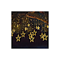 Miniatyrbillede 3 af 5: Gardinslys med 12 stjerner 138 LED/2M Vægslys Vindue Lys Indendørs Lys