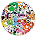 Miniatyrbild 1 av 5: ##/50 alfabetsdekaler, dekaler för bärbara datorer,##/