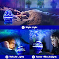 Miniatyrbillede 1 af 4: LED stjernehimmel og stjerneprojektor, galakseprojektor, planetariumsprojektor