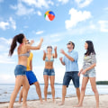 Miniatyrbild 4 av 5: 6-färgad uppblåsbar strandboll (med en diameter på 30 cm före uppblåsning)