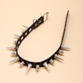 Miniatyrbilde 4 av 5: 1 stk Kvinner Menn Kule Punk Choker Gothic Goth Spike Hjerteformet B