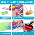 Miniatyrbillede 5 af 5: 58 stk. DIY Diamantkunst Tilbehørssæt, 5D Diamantmaling Værktøjer