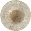 Miniatyrbilde 5 av 5: Hatt i strå for kvinner, strandhatt, sammenleggbar solhatt, stor damehatt i floppy-stil, papirhatt