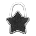 Miniatyrbild 1 av 5: Väskkrok Blank Vikbar Zinklegering Strass Krona Stjärna Bordkant Handväska Hängare för Hemmet 9
