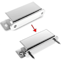 Miniatyrbilde 3 av 5: Skapdørmagnet 4 stk. Rustfrie ståldørmagneter Sterke dørmagneter 10 kg med skruer (4 stk. 6 kg)