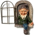 Miniatyrbild 4 av 5: ##/Tomte Staty Utomhus Trädgårdsfägring, Lättja G##/