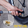 Miniatyrbillede 4 af 5: 14 stk Cykelpumpe Adapter, Cykel Dæk Pumpe Adapter, Cykel P