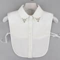 ##/Instickskrage (1 st) blusskrage med pärlor och strass##/