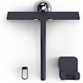Miniatyrbillede 2 af 5: Bruse Squeegee med Sugkopholder - 22,5 cm Sort - Vindue
