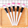 Miniatyrbillede 1 af 5: Hvide Sticks Pulver Sticks Maske Børster Makeup Børster Skønhed