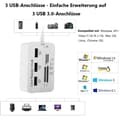 Pikkukuva 4 / 6: Multiporttisovitin 3 USB 3.0 -portin USB-sovitin