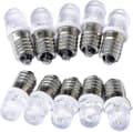 Pikkukuva 1 / 3: 10 kpl E10 12 V LED-spottipolttimot, lämmin valkoinen