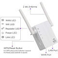 Miniatyrbild 5 av 5: WiFi-förstärkare 300Mb, WiFi-förstärkare Trådlös Extenderförstärkare