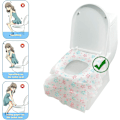 Miniatyrbillede 3 af 5: 20 stk. engangs-toiletsæder, toiletpapir toiletsæde der