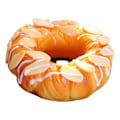 Miniatyrbild 1 av 5: Donutmodell Intressant Slitstark Lättviktig Simulerings Fruktkaka Donut Matmodell för Hemmet C