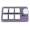 Miniatyrbillede 2 af 3: ##/Mini Mekanisk Tastatur 6 Taster Makro Tilpasset USB-Grænseflade til Sayobot OSU##/