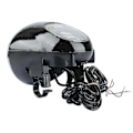 Miniatyrbillede 3 af 4: Til Citycoco Elektrisk Scooter Angel Eye 60v Hastighed Strømmåler Tilbehør Forlygte Nøgle Elektrisk