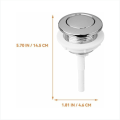Miniatyrbilde 4 av 5: Toalett Flush-knapp 38mm Enkelt Flush-knapp