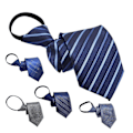 Miniatyrbillede 2 af 5: Herre Business Slips Flere Mønsterdesigns Rige Farver Ingen Knude Casual Slips Banket Bryllupsfest Slips C