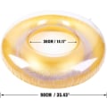 Miniatyrbild 4 av 5: Uppblåsbar Badring, Uppblåsbar Poolboj, Pool Float Easy T