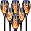 Pikkukuva 2 / 5: Aurinkopaneelit Ulkona - 6 Kpl 12 LED Aurinkopaneelit Realist