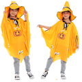 Miniatyrbild 2 av 5: ##/(Gul) Barn Halloween Häxkappa med Barnhatt - Hudvänlig##/