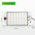 Miniatyrbillede 1 af 5: 10V LED Indvendige Lys 48 LED Bil Lys Lampe med Tænd/Sluk Kontakt