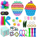 Miniatyrbillede 4 af 4: ##/Julekalender 2023 - 30 Pakke Fidget Pop it Legetøj til Voksne & Børn##/