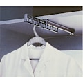 Miniatyrbillede 1 af 5: 315mm Udvidbar Skuffe Skab Garderobe Stang Organizer Metal Stativ
