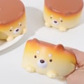 Miniatyrbillede 3 af 4: 1 Pak Cheesecake Puppy Bløde Legetøj 3D Squishy Legetøj Stressaflastning S