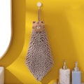 Miniatyrbillede 1 af 5: １ stk. Fuzzy Ball Håndklæder - Bløde Hængende Håndklæder, Chenille Sup