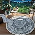 Pikkukuva 4 / 5: ##/120cm, Kukallinen lattiamatto, Konepesu Moderni Sisustus Alue Matot##/