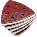 Miniatyrbillede 2 af 5: Delta-Slibeskiver │ 120 stk. │ 6 huller │ 93 x 93 x 93 mm