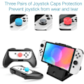 Pikkukuva 5 / 6: ##/Switch Case/Switch OLED -kotelolisävarusteet yhteensopivat Nintendon kanssa##/