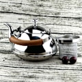 Miniatyrbillede 3 af 4: Hjem Hotel Køkken Rustfrit Stål Te Drikke Kedel Gryde Komfur Top Sikker Kogegrej 1.5l
