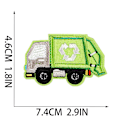Miniatyrbild 2 av 4: /#/9 stycken broderade bilmärken för bilar för att sy på/#/