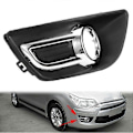 Miniatyrbilde 3 av 5: 1 par for Citroen C4 2008-2011 krom frontfanger tåkelys deksel front tåkelys ramme