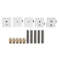 Aluminium Varmelegeme Blok Kit Passer til Makerbot MK7 MK8 3D Printer Tilbehørsdele