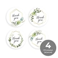 Pikkukuva 4 / 5: Tarrat Rullassa Kukka Kiitos Tarrat Scrapbooking Lahjan Koristeluun Kirjatarvikkeet Tarra Tiiviste Tarra Käsintehty Stickeryh223-100kpl