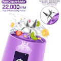 Miniatyrbillede 5 af 5: ##/Bærbar Blender  Personlig Mini Juice Blender  USB Opladbar Juicer Kop med Seks Blade##/