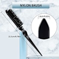 Miniatyrbillede 1 af 5: 3-delt Sæt med Teasing Brush, Edge Brush og Kam med Børstehår