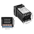 Miniatyrbilde 4 av 4: BERM PID Termostat Digital Justerbar Display Temperaturkontroller Bryter 220V