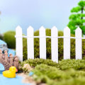 Miniatyrbild 2 av 5: Set med 3 Miniatyr Träfence - för Modellbygge, Dockhus, Terrarium