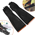 Miniatyrbild 3 av 5: ##/Par Kemikalieresistenta Latexhandskar Industriell Säkerhet Gummi Pro##/
